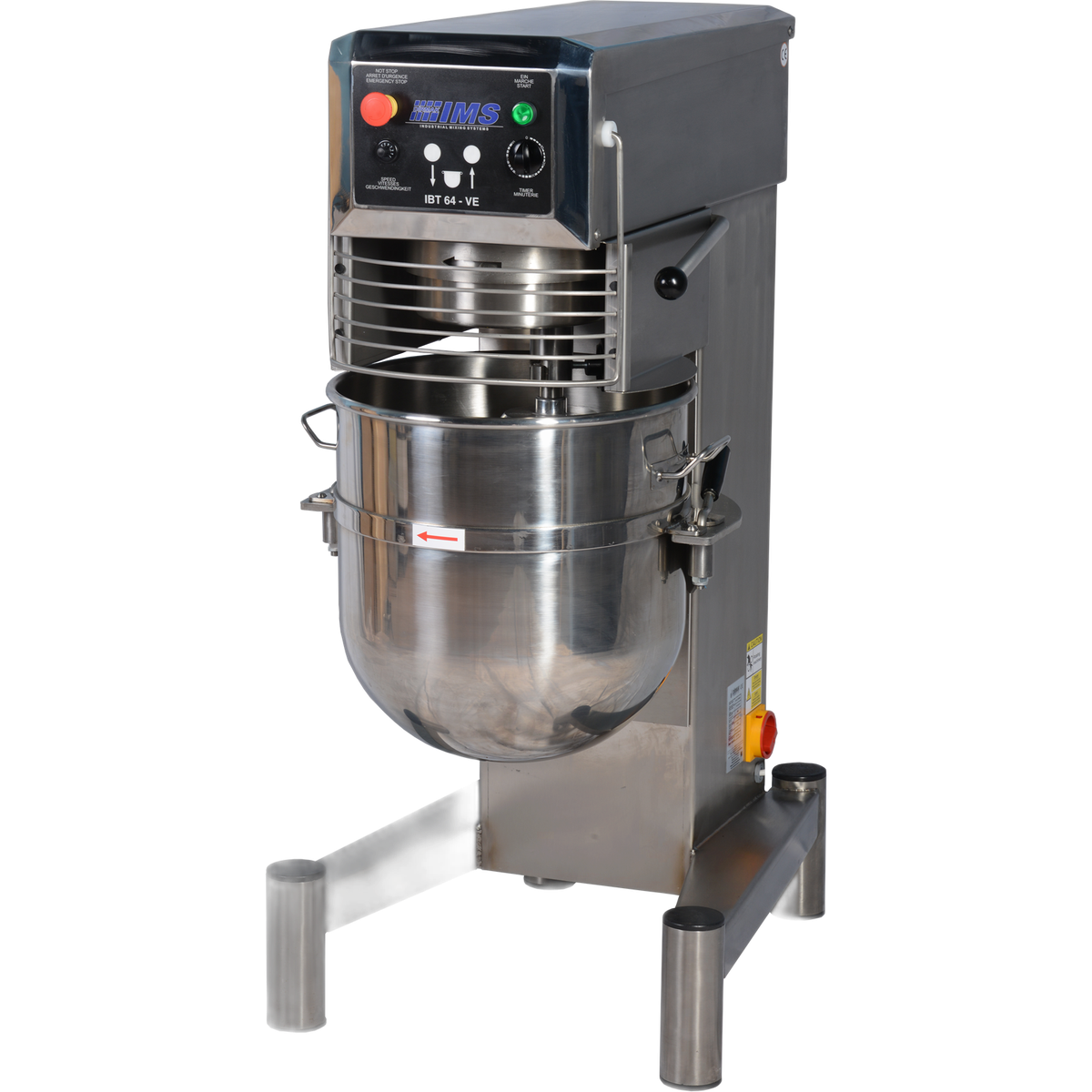 Dirmak IBT 64 CR — full AISI 304 stainless body