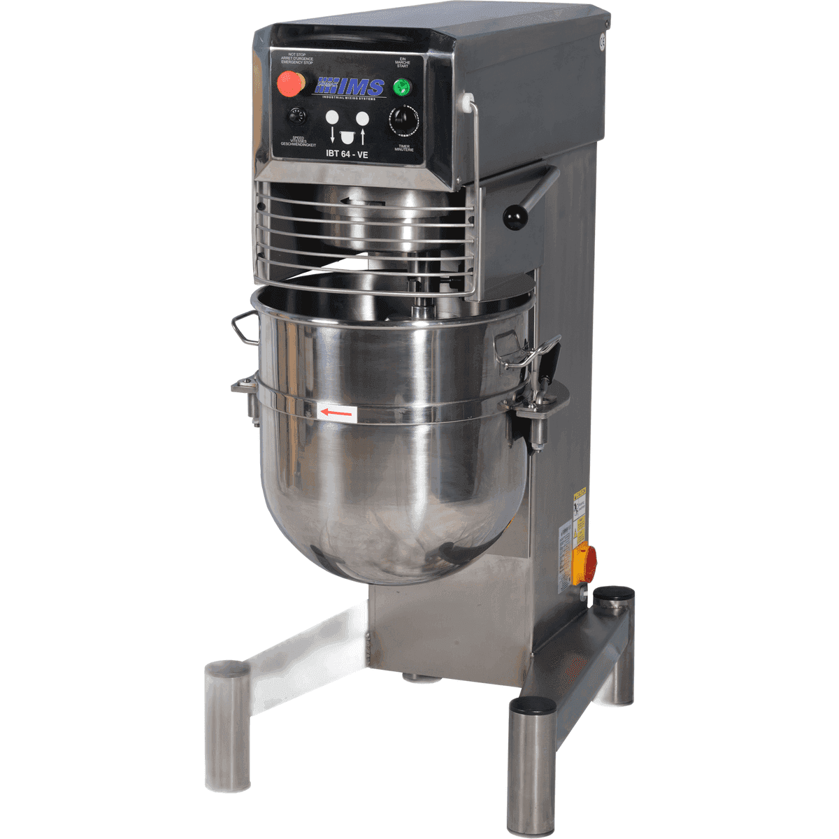 Dirmak IBT 64 CR — full AISI 304 stainless body